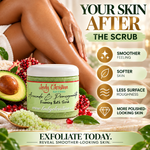 Avocado & Pomegranate Foaming Body Scrub 2