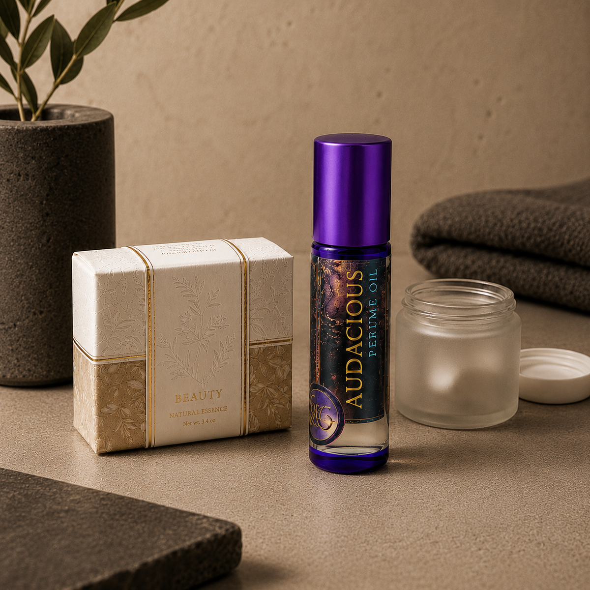 Audacious Perfume Oil (M) - Lady Christina Bath & Beauty