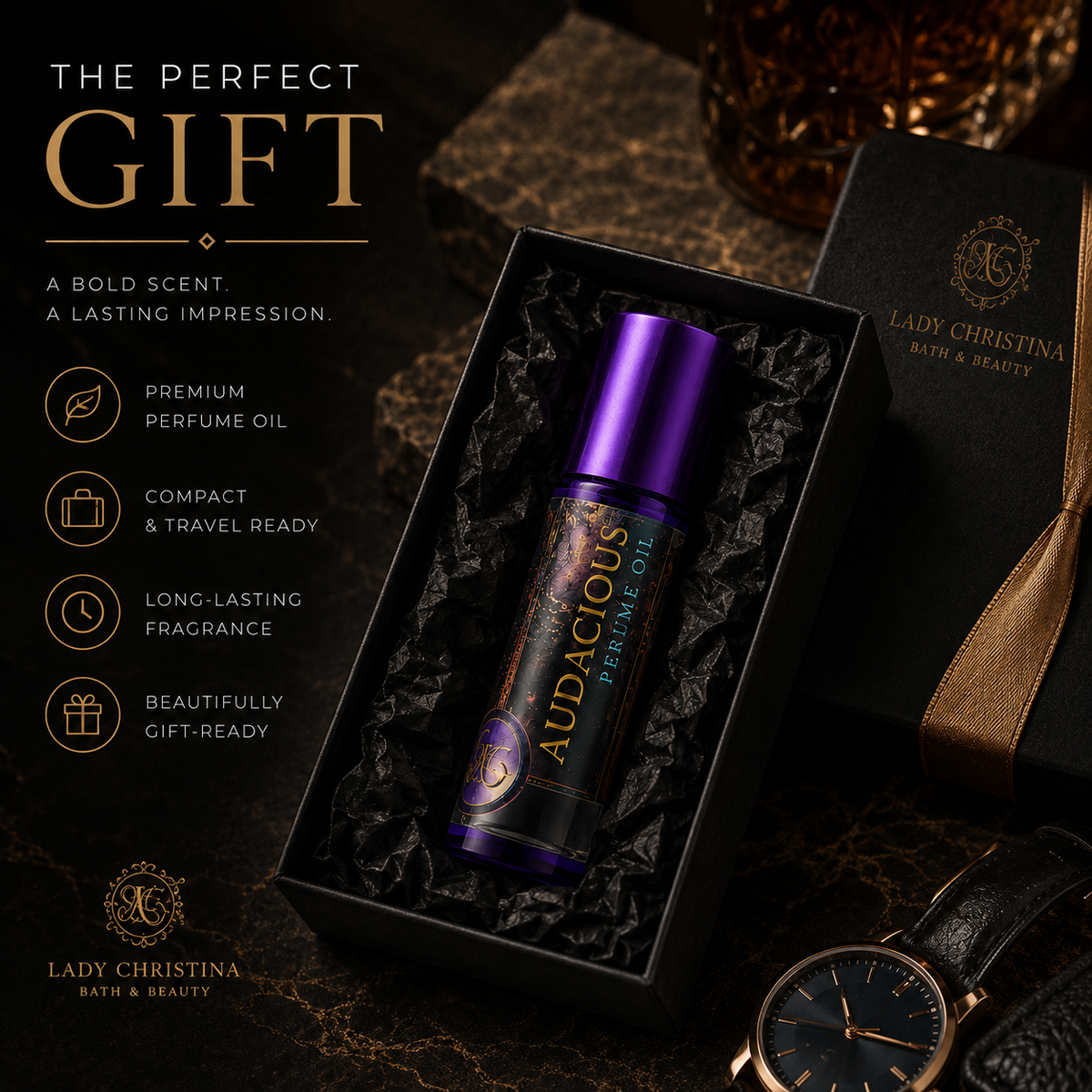 Audacious Perfume Oil (M) - photo 4
