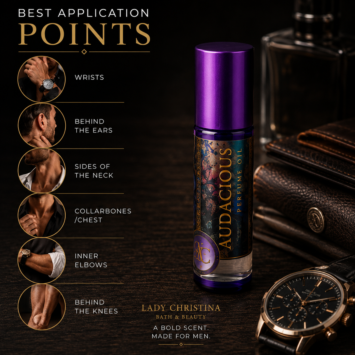 Audacious Perfume Oil (M) - photo 3