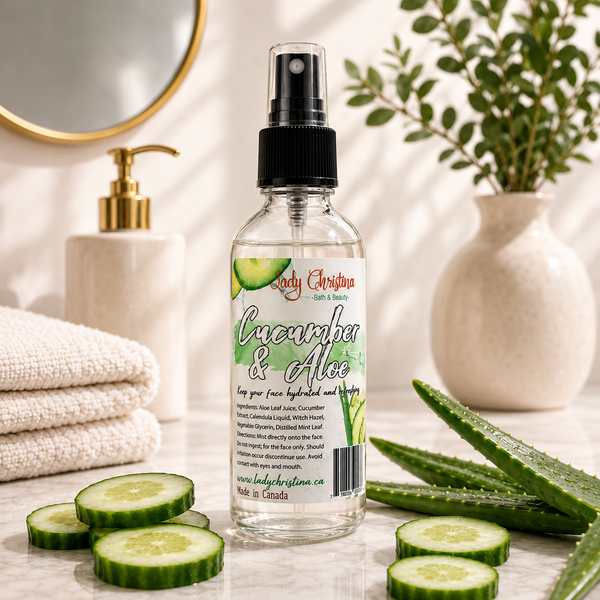 Cucumber and Aloe Vera Face Toner
