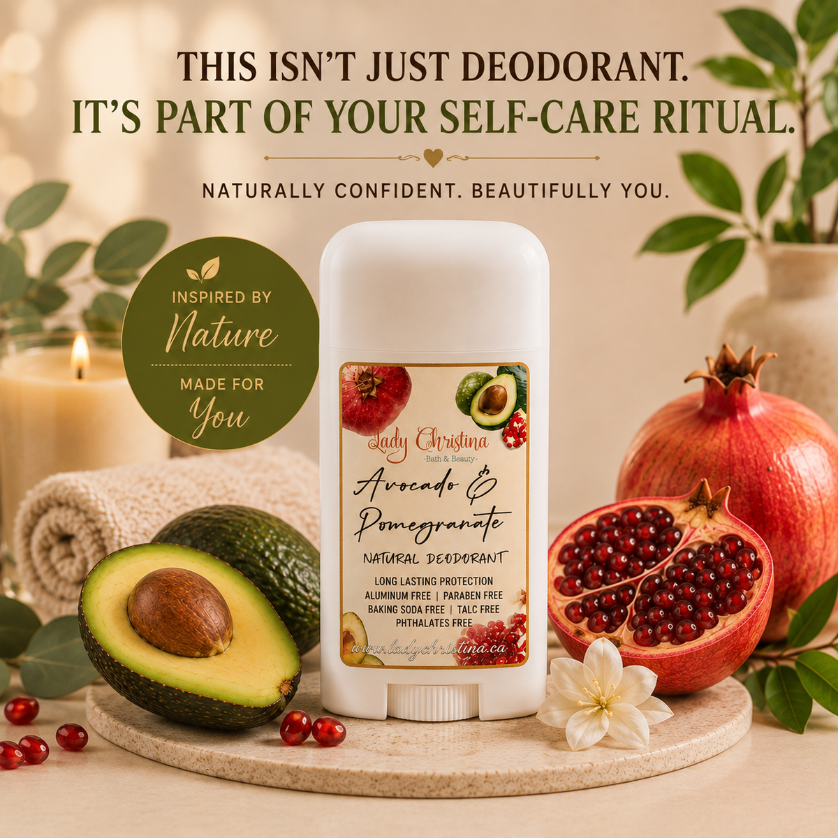 Avocado & Pomegranate Deodorant - photo 5