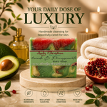 Avocado and Pomegranate Soap Bar - photo 3 3