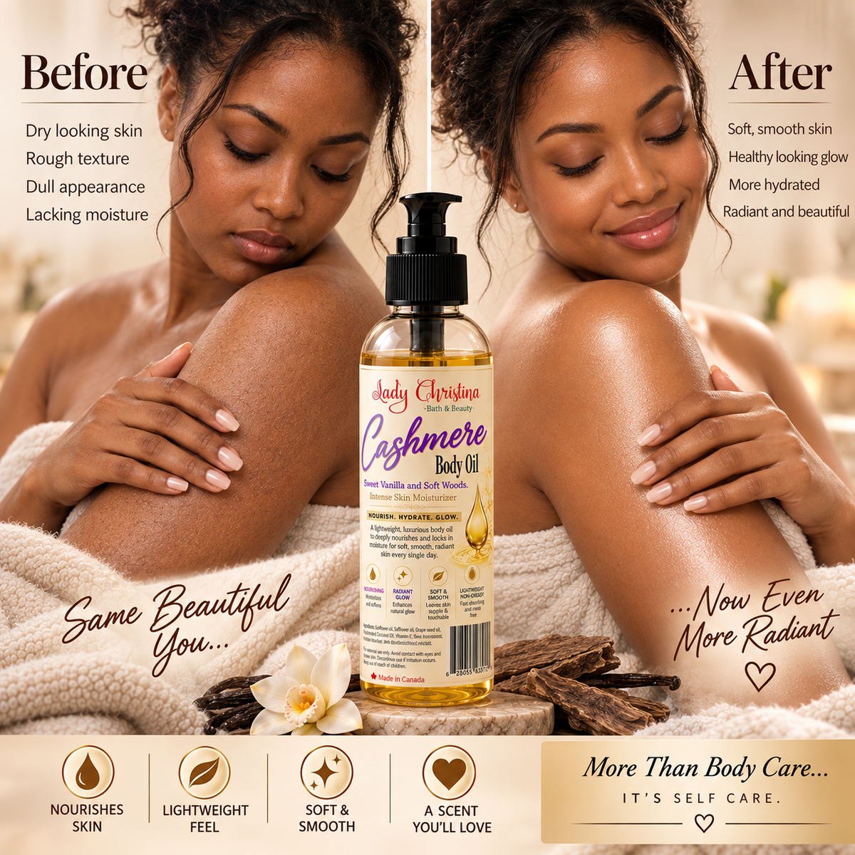 Cashmere Body Oil