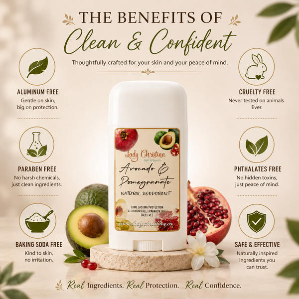 Avocado & Pomegranate Deodorant