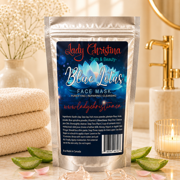 Blue Lotus Face Mask
