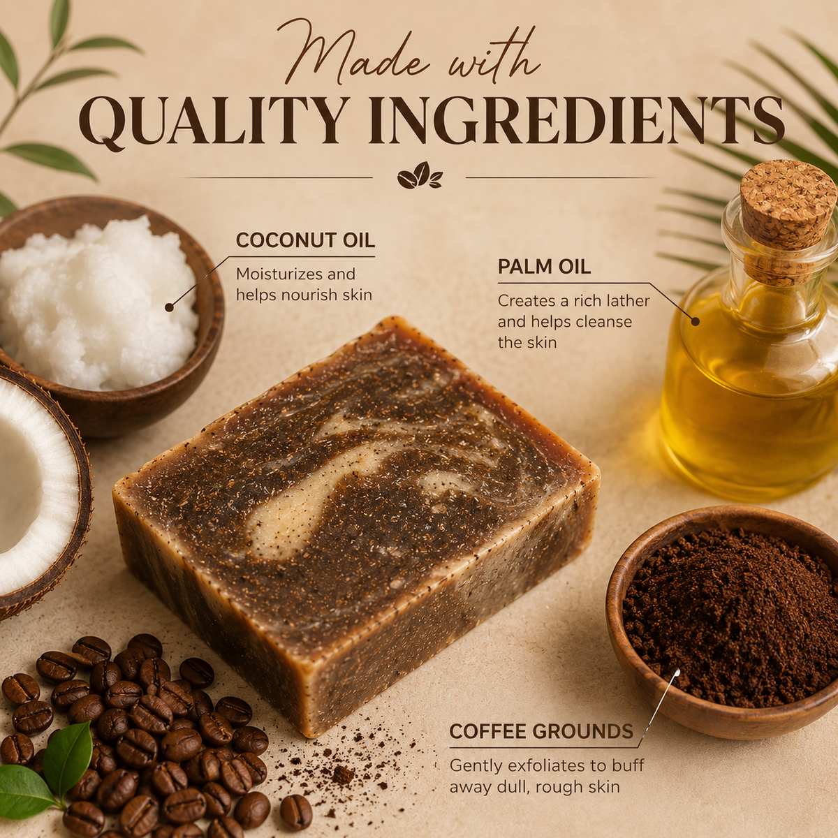 Coffee Cream Soap Bar - photo 6