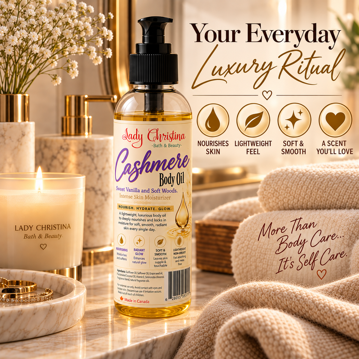 Cashmere Body Oil
