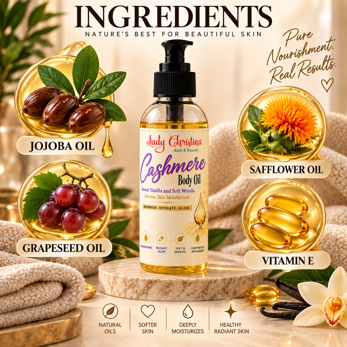 Cashmere Body Oil