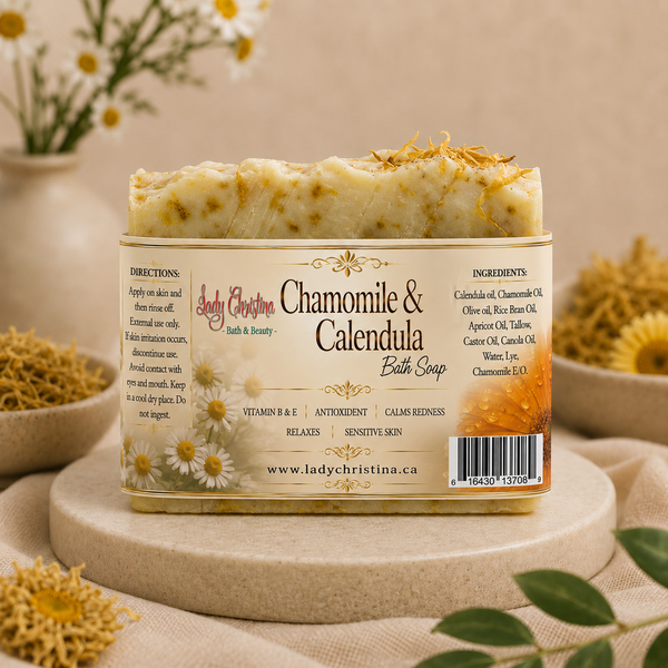 Chamomile & Calendula Botanical Bath Soap