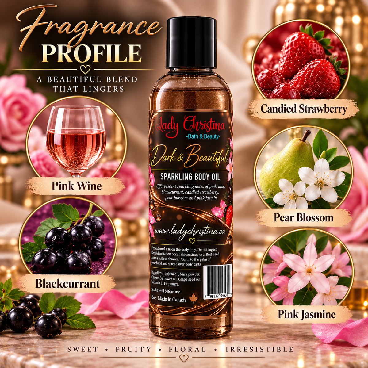 Dark & Beautiful Body Oil