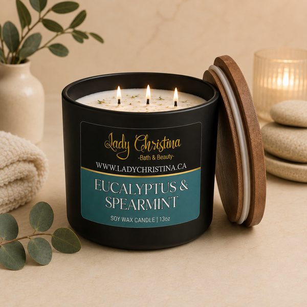 Eucalyptus and Spearmint Candle