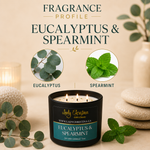 Eucalyptus and Spearmint Candle - photo 5 5
