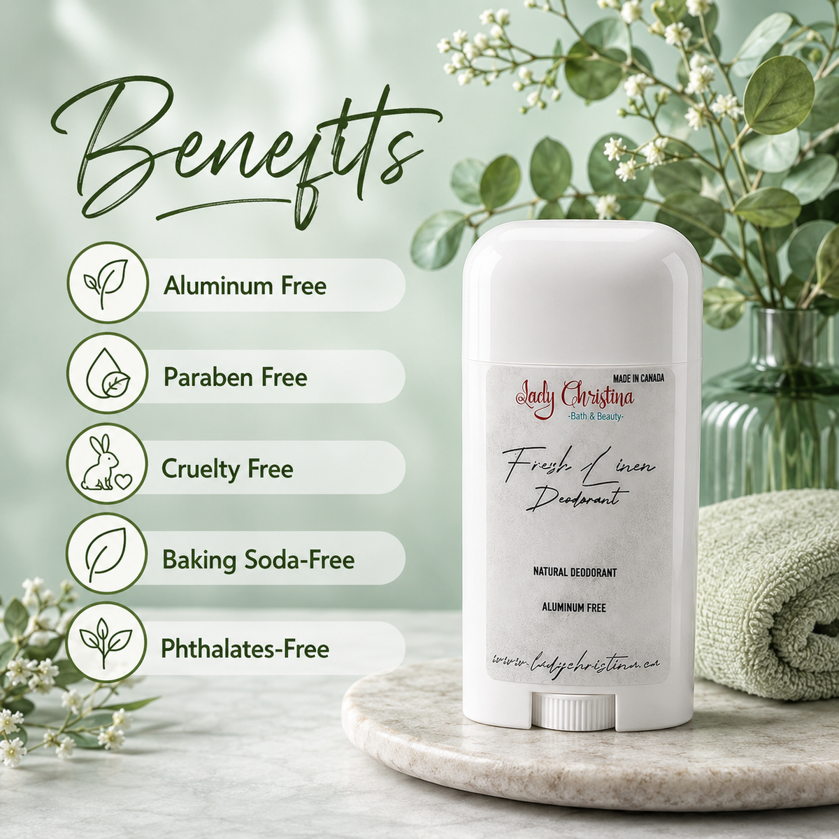 Fresh Linen Deodorant - photo 3