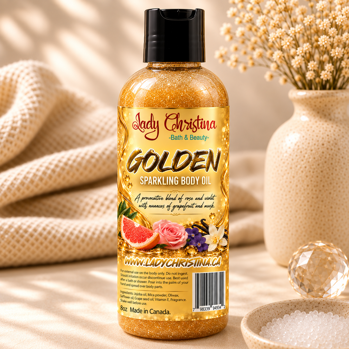 Golden Body Oil