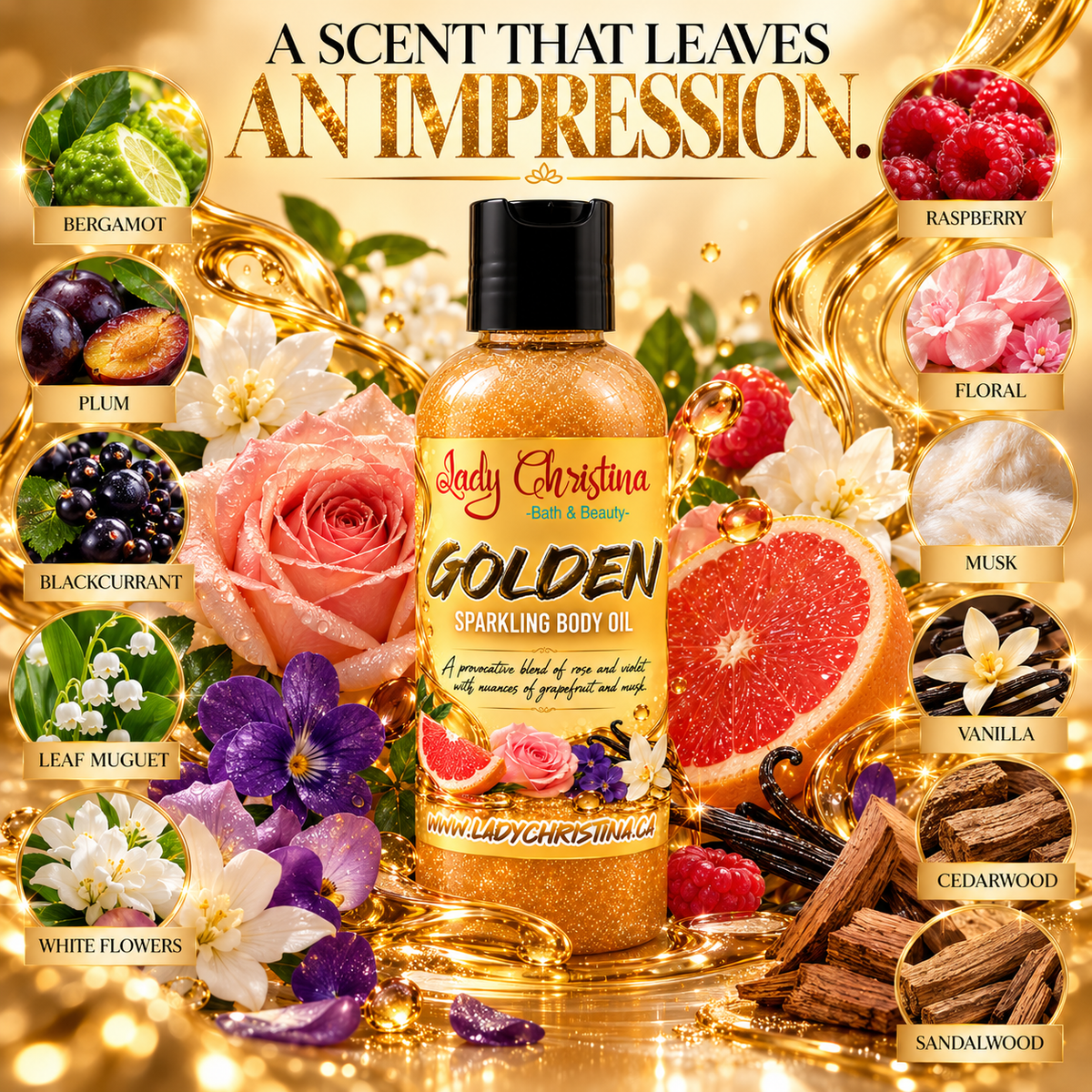 Golden Body Oil