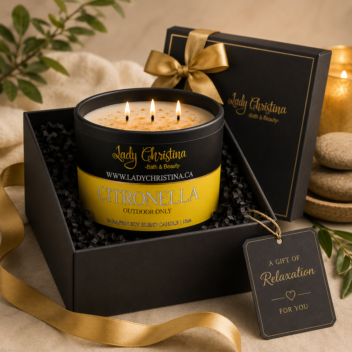 Citronella Luxe – Outdoor Candle - photo 6