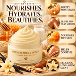 Oatmeal Milk & Honey Whipped Body Butter 6