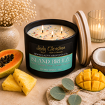 Island Breeze Candle - Lady Christina Bath & Beauty 1