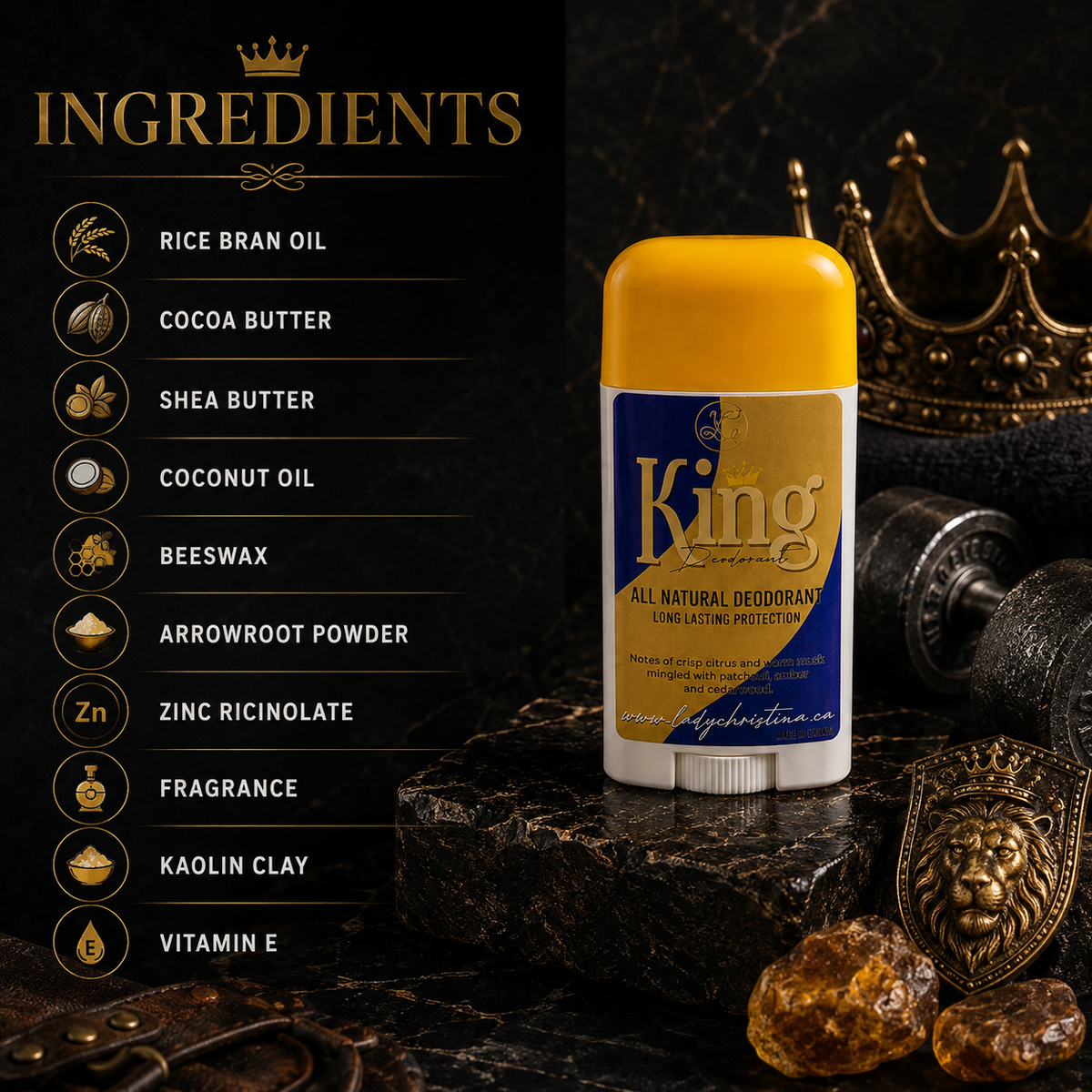 King Deodorant- For Him - photo 6