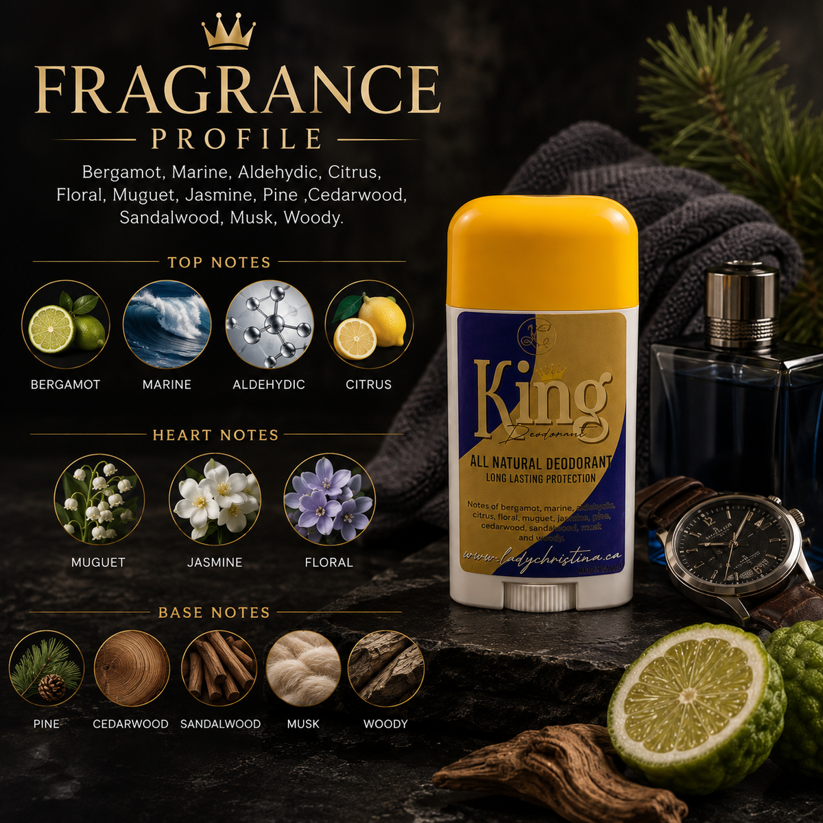 King Deodorant- For Him - photo 5