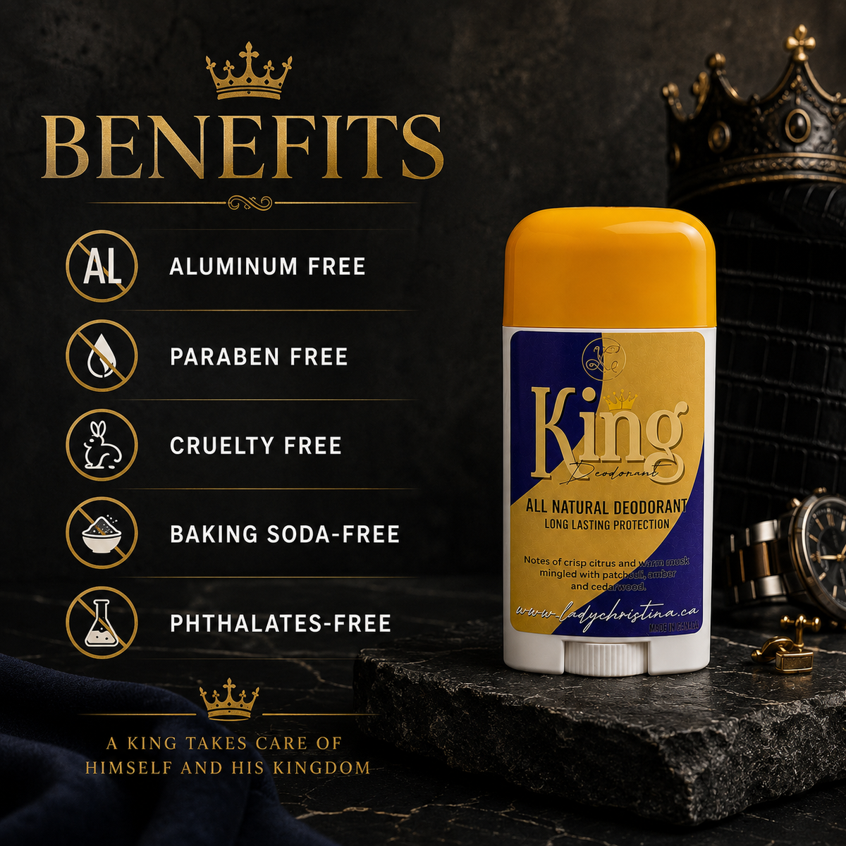 King Deodorant- For Him - photo 3
