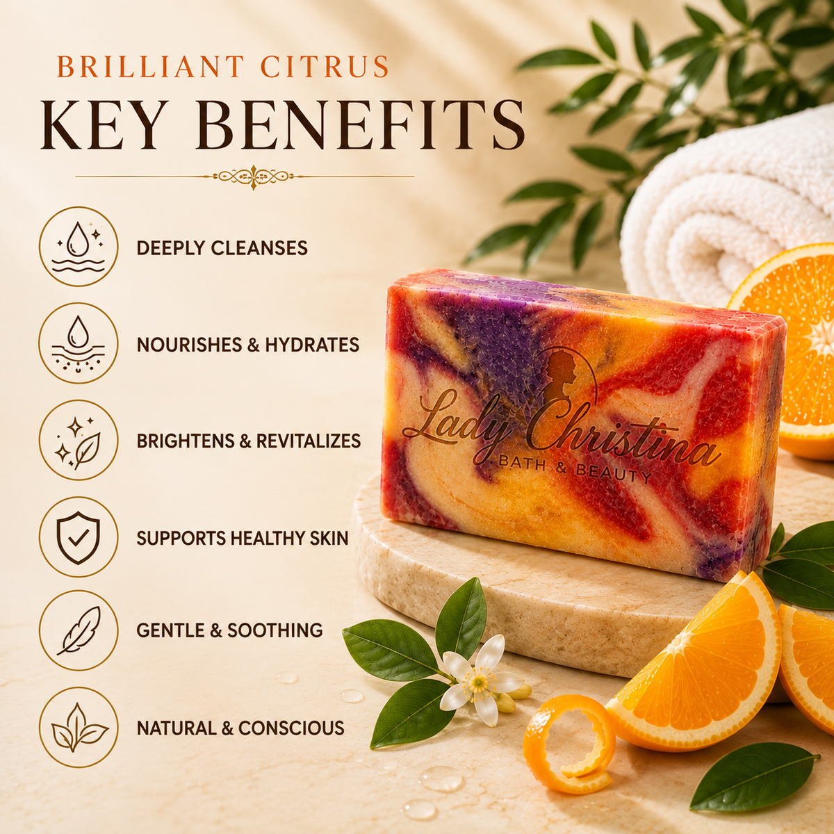 Brilliant Citrus Soap Bar - photo 4