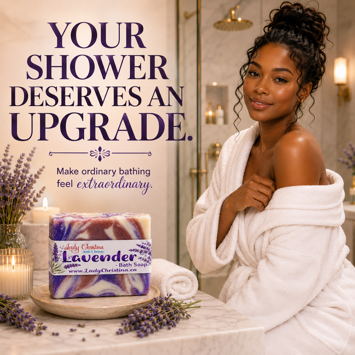 Lavender Soap Bar - photo 2