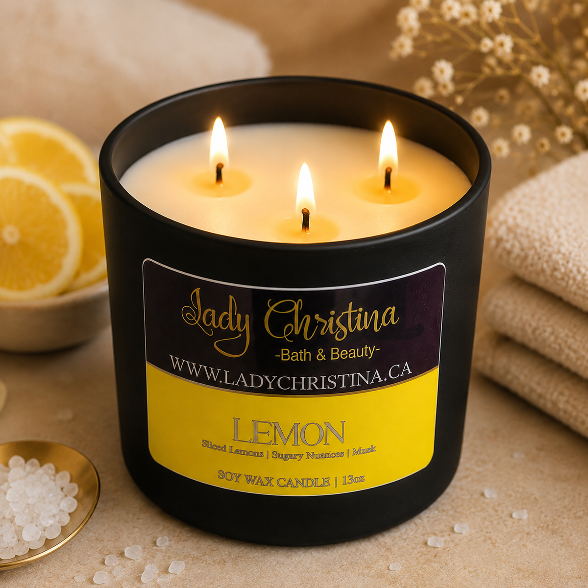 Lemon Candle - photo 4