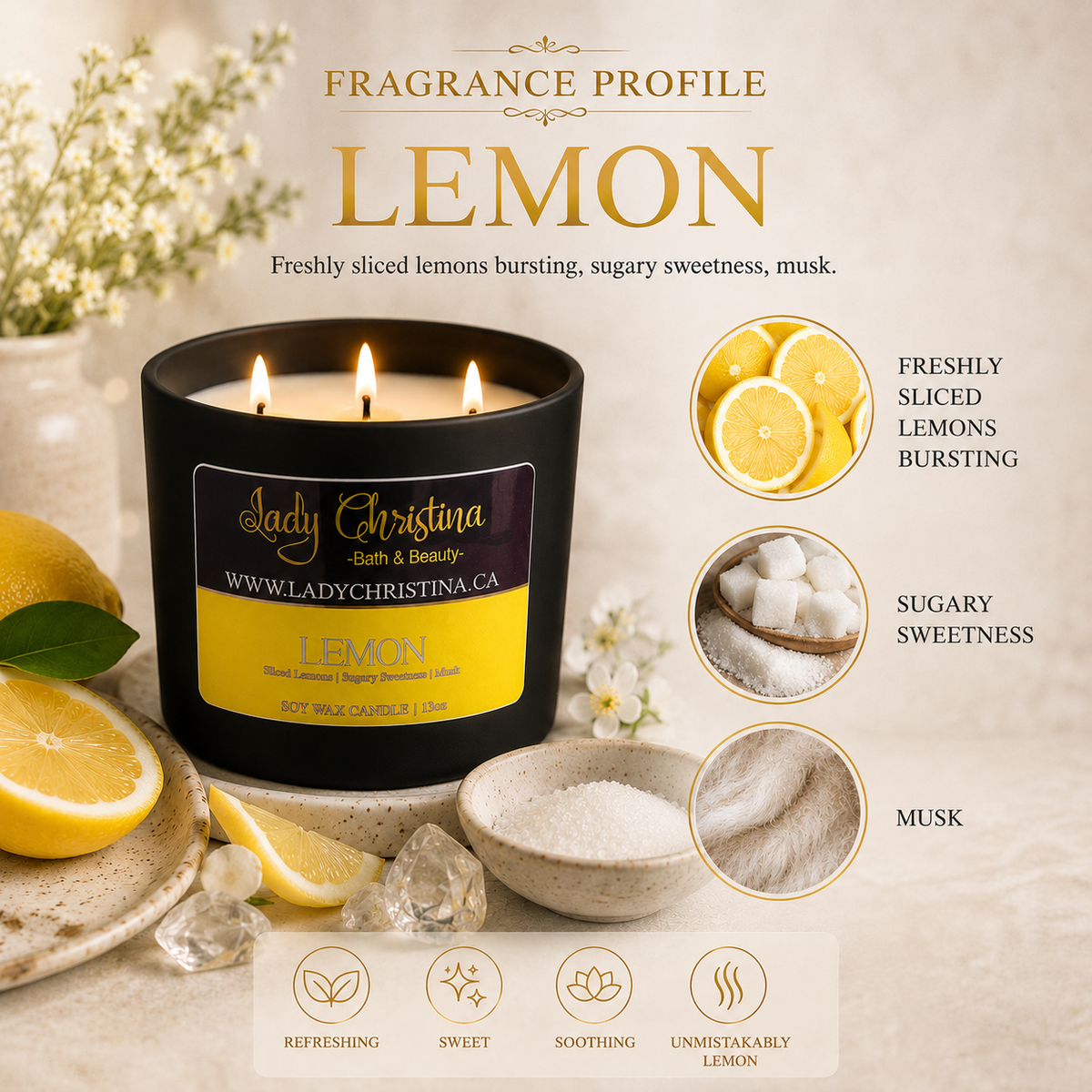 Lemon Candle - photo 5
