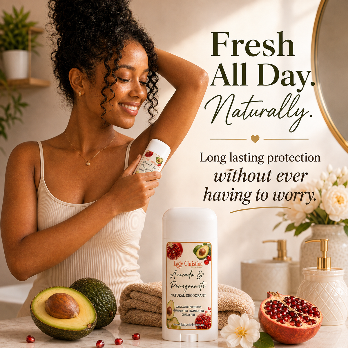 Avocado & Pomegranate Deodorant - photo 4