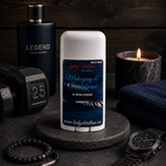 Mahogany & Sandalwood Deodorant- For Him - Lady Christina Bath & Beauty 1