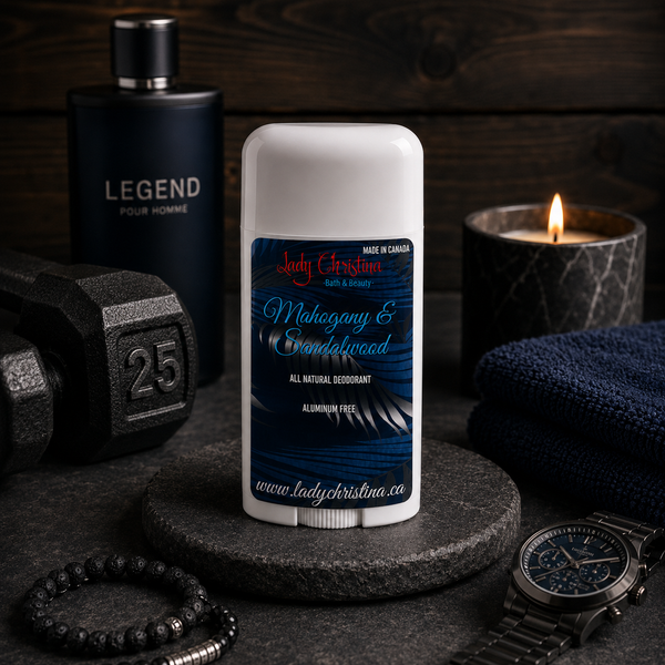 Mahogany & Sandalwood Deodorant- For Him