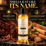 Mahogany & Sandalwood Body Oil - For Him 5