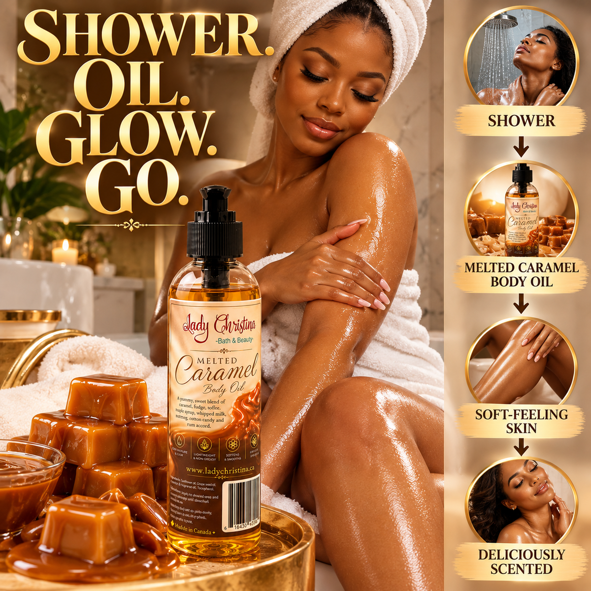 Melted Caramel Body Oil