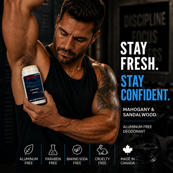 Mahogany & Sandalwood Deodorant- For Him