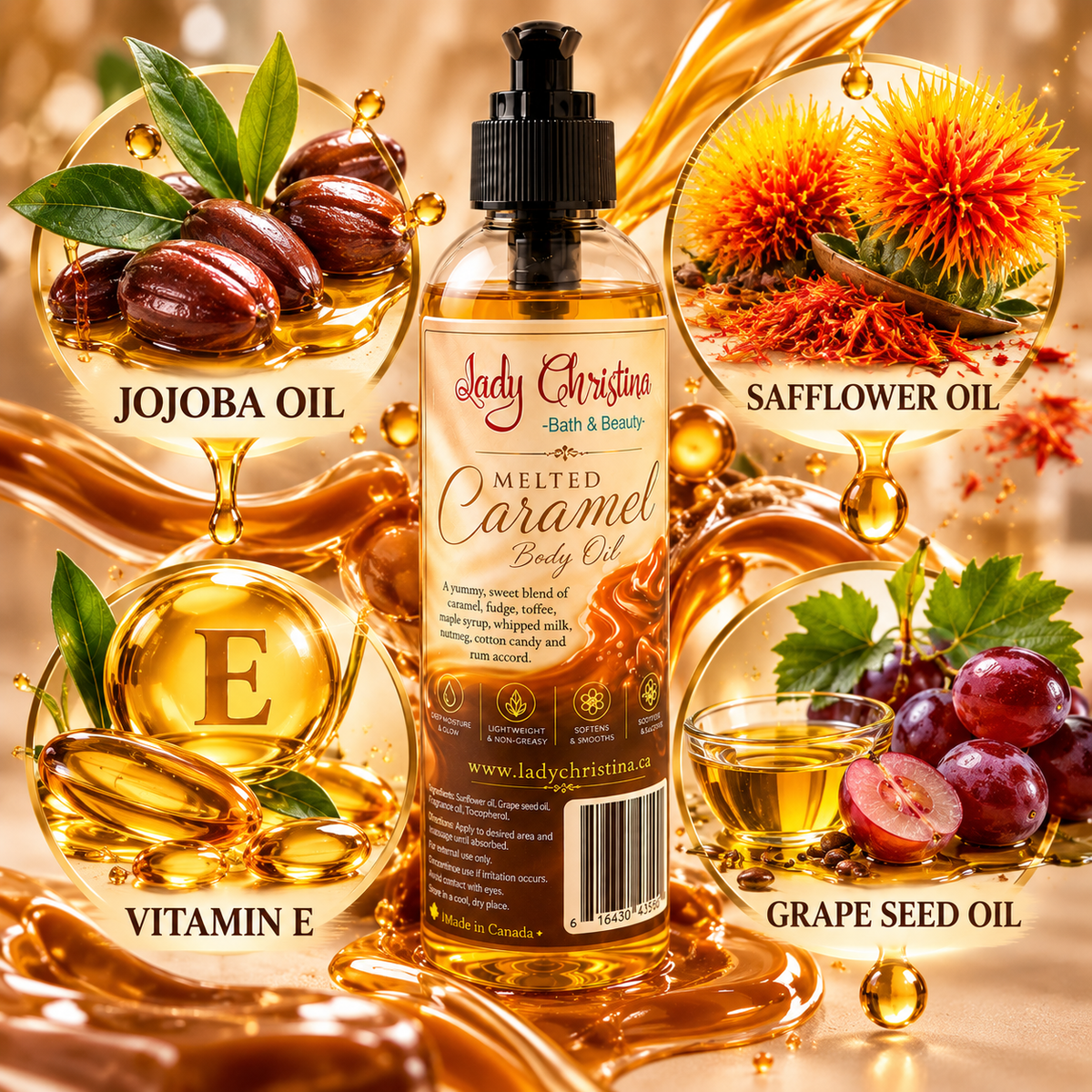 Melted Caramel Body Oil