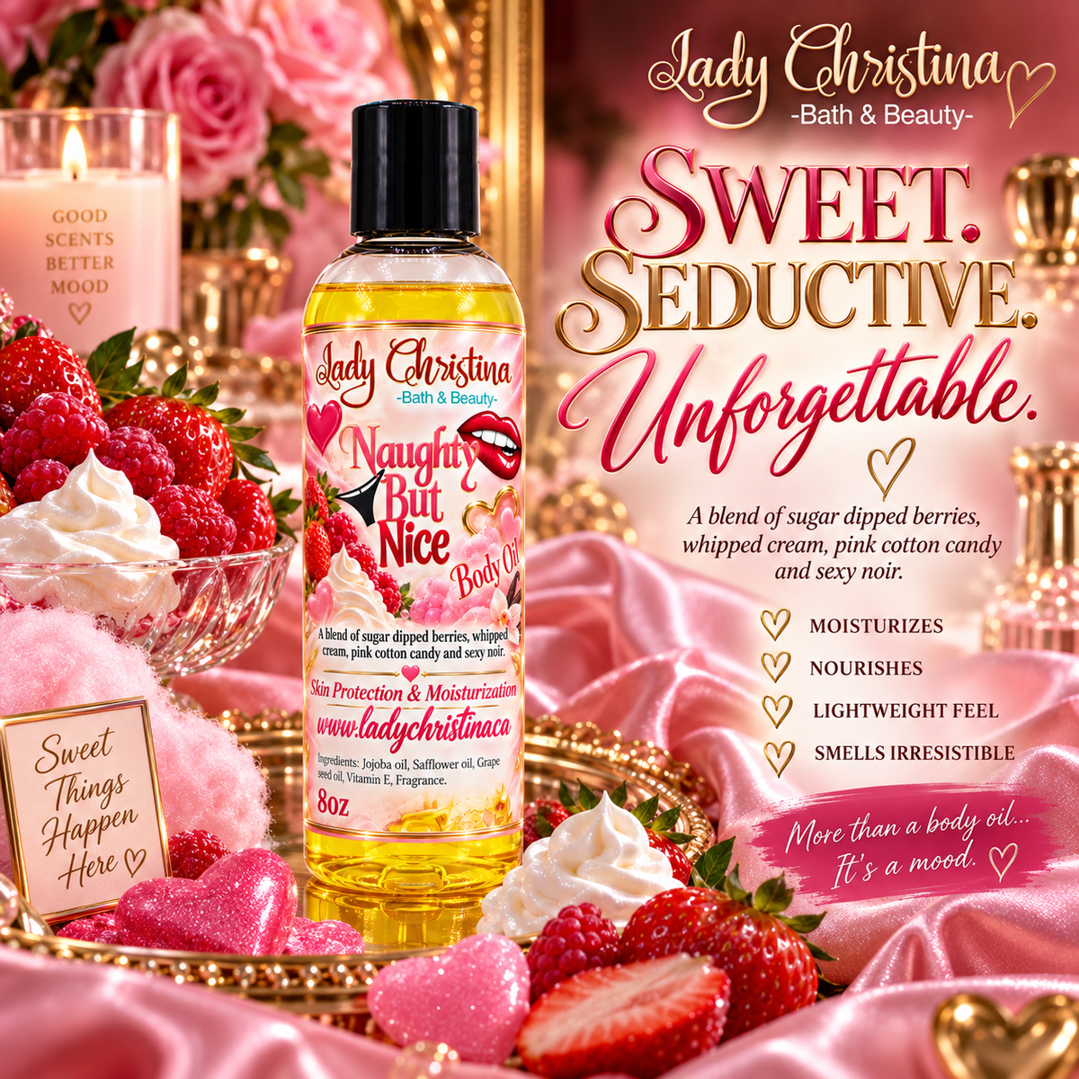 Naughty But Nice Body Oil