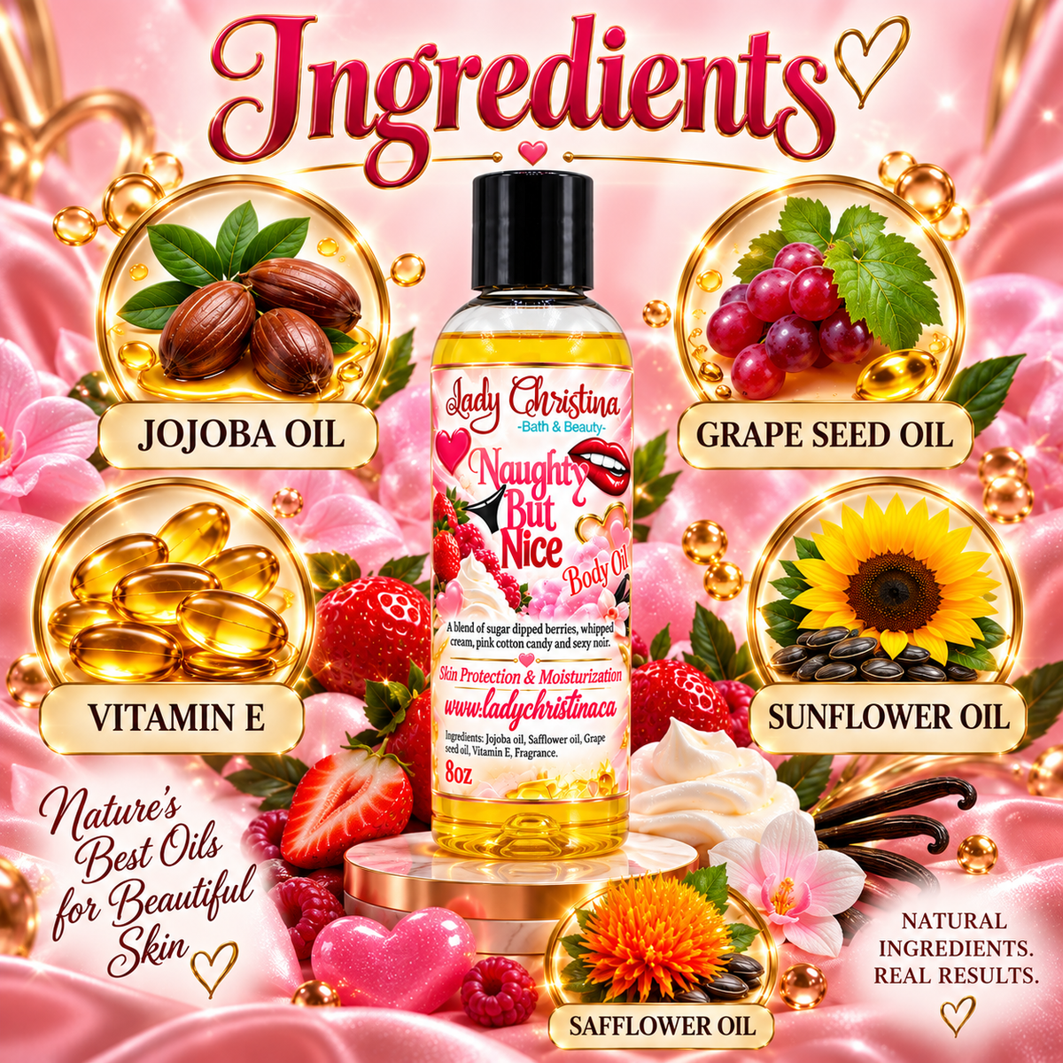 Naughty But Nice Body Oil