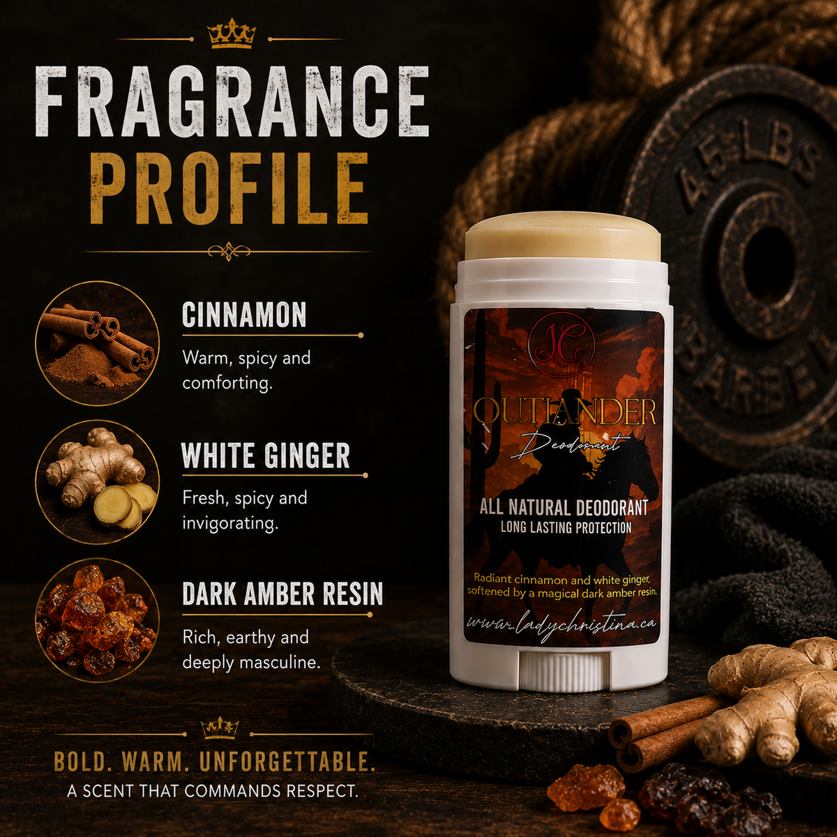 Outlander Deodorant -For Him - photo 6