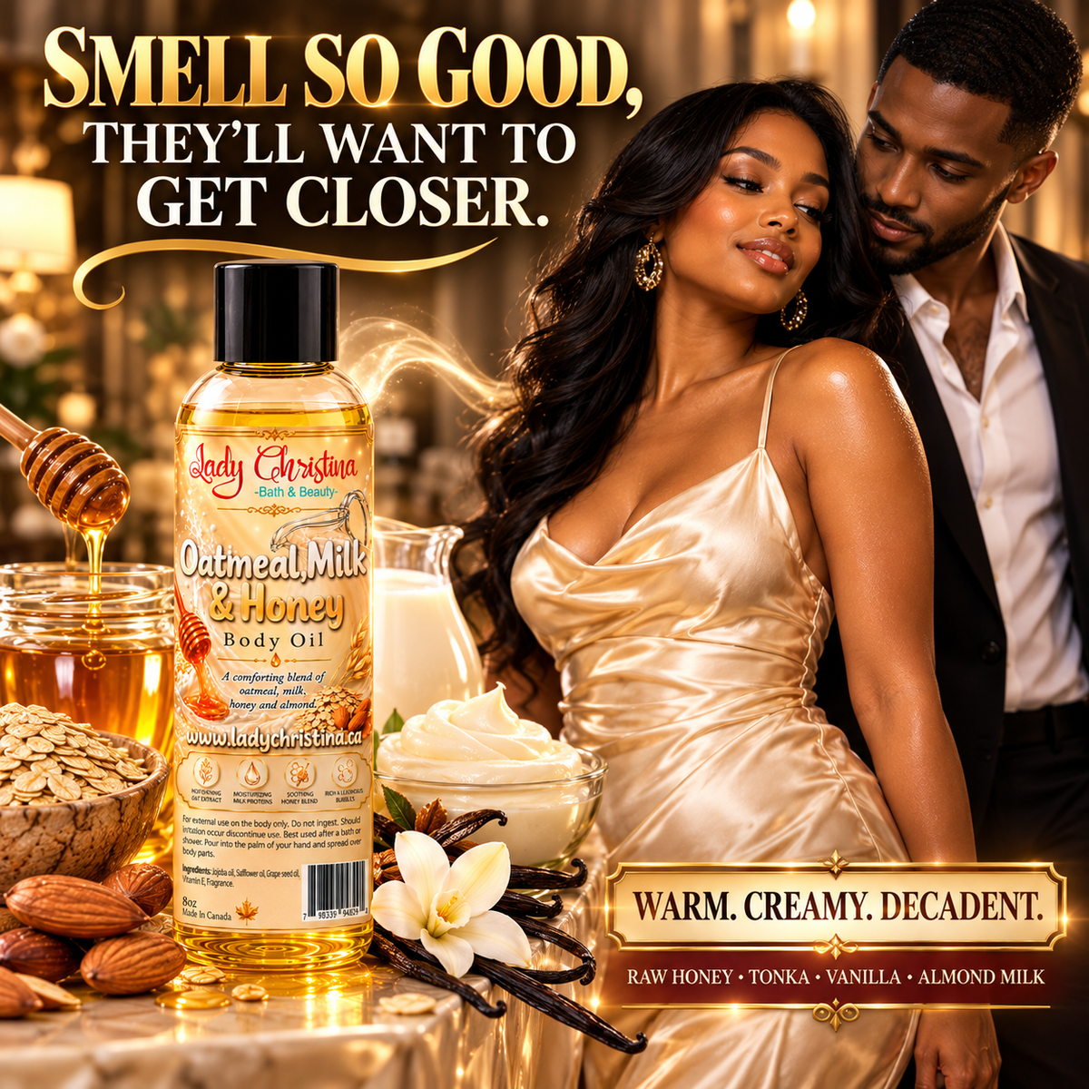 Oatmeal Milk & Honey Body Oil