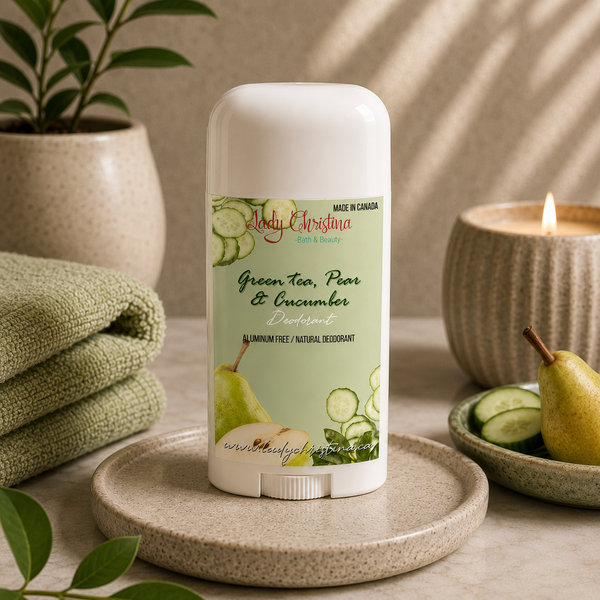 Green Tea, Pear & Cucumber Deodorant
