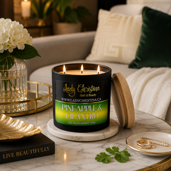 Pineapple & Cilantro Candle