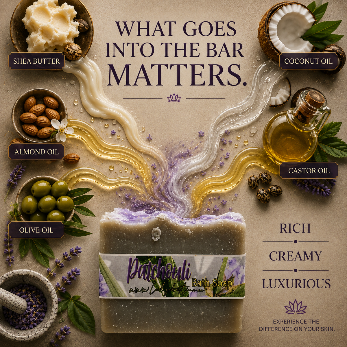 Patchouli Soap Bar - photo 4