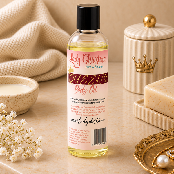 Queen's Body Oil - Lady Christina Bath & Beauty