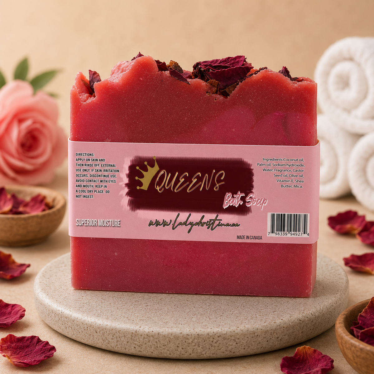 Queen’s Soap Bar - Lady Christina Bath & Beauty