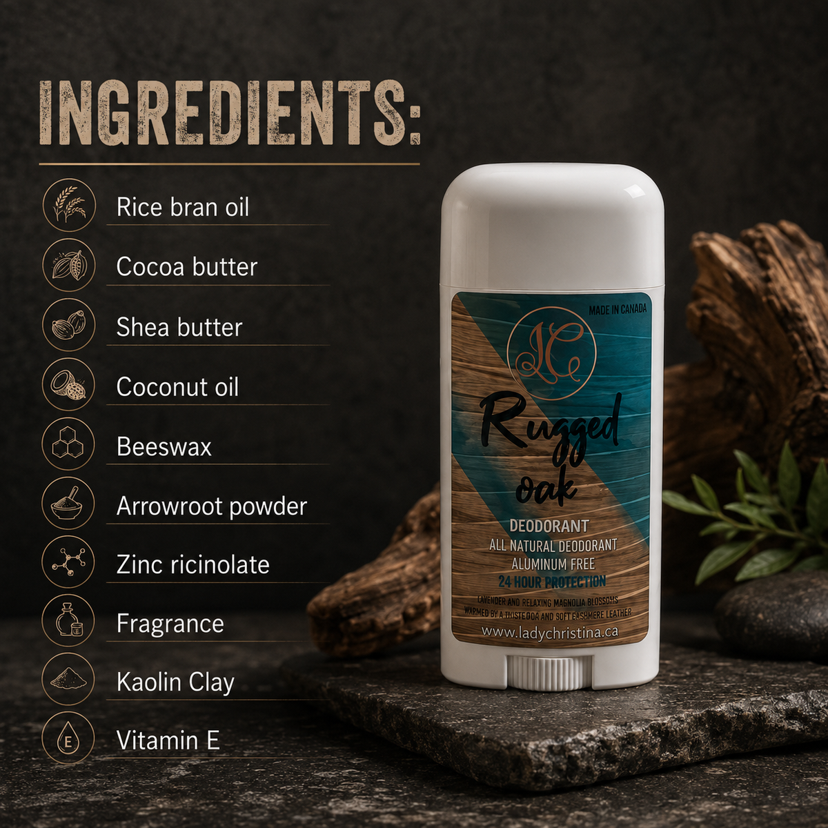 Rugged Oak Deodorant- For Him - photo 3