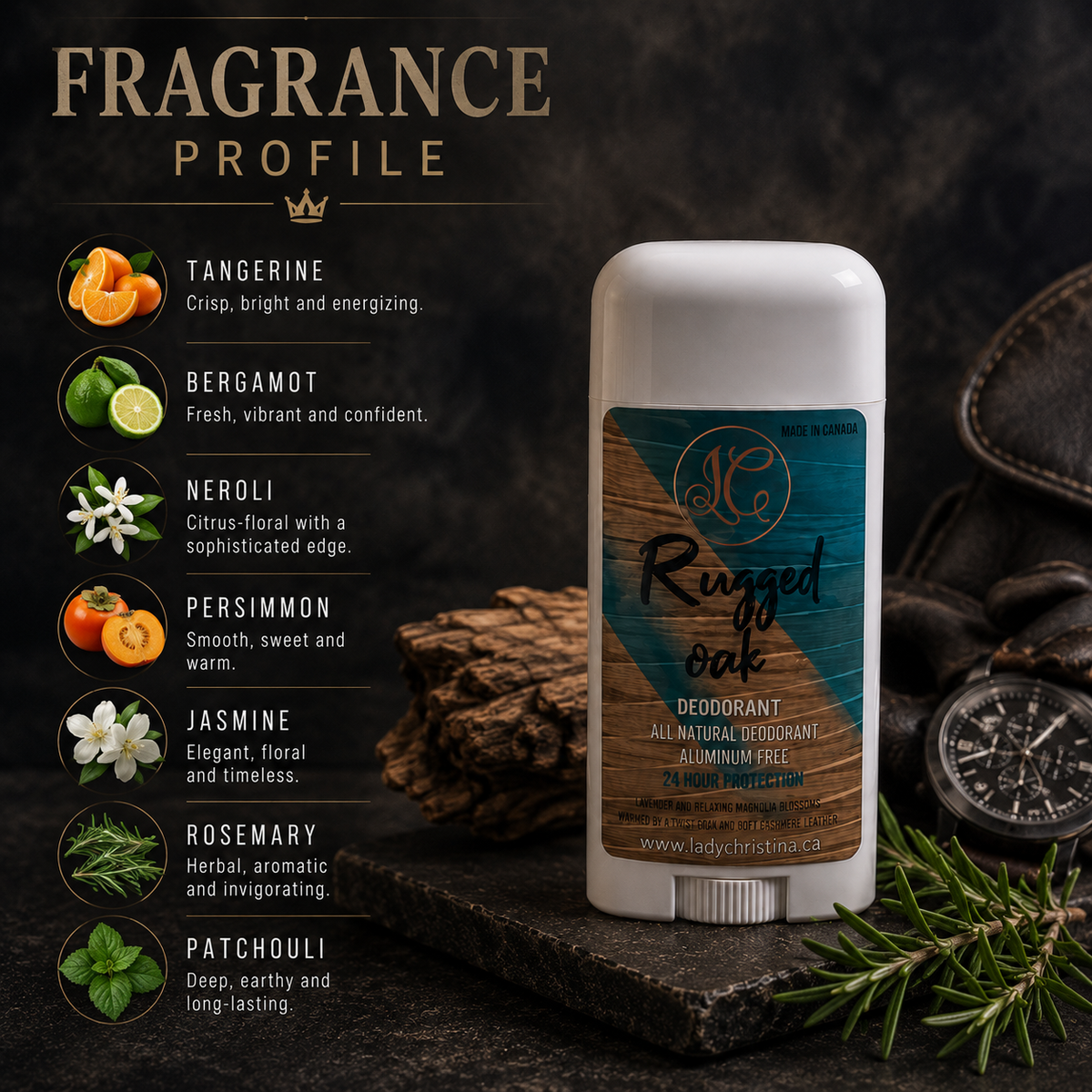 Rugged Oak Deodorant- For Him - photo 6