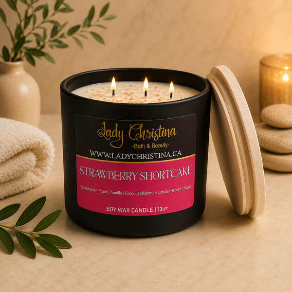 Strawberry Shortcake Candle