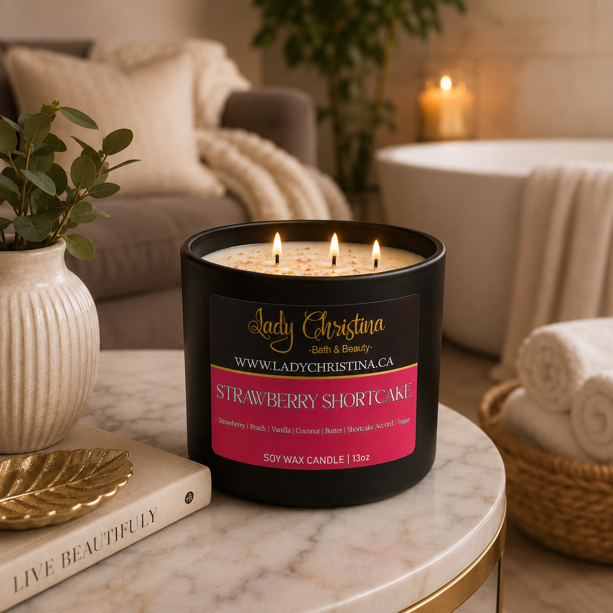 Strawberry Shortcake Candle - photo 4